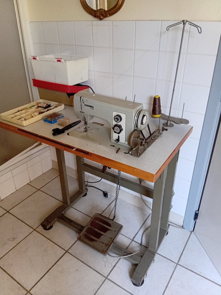 naaimachine, Enlèvement, Utilisé