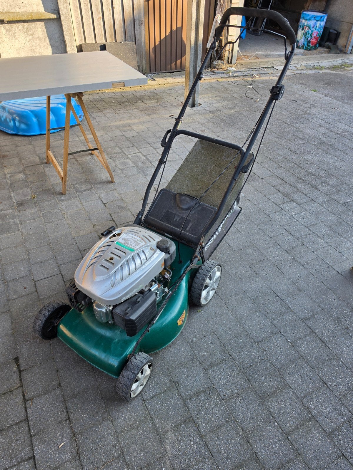 Grasmaaier, Ophalen, Cirkelmaaier, Gebruikt, Versnellingen