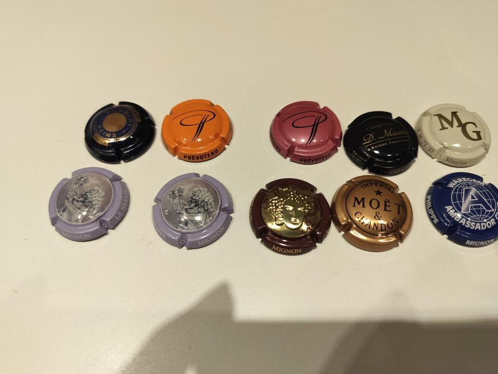 Champagne capsules, Ophalen of Verzenden