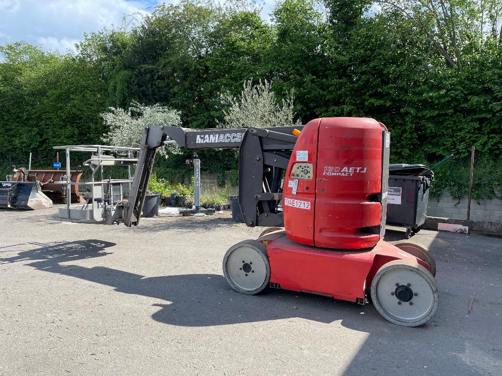Nacelle Manitou Maniaccess 120AETJ 12M, Enlèvement