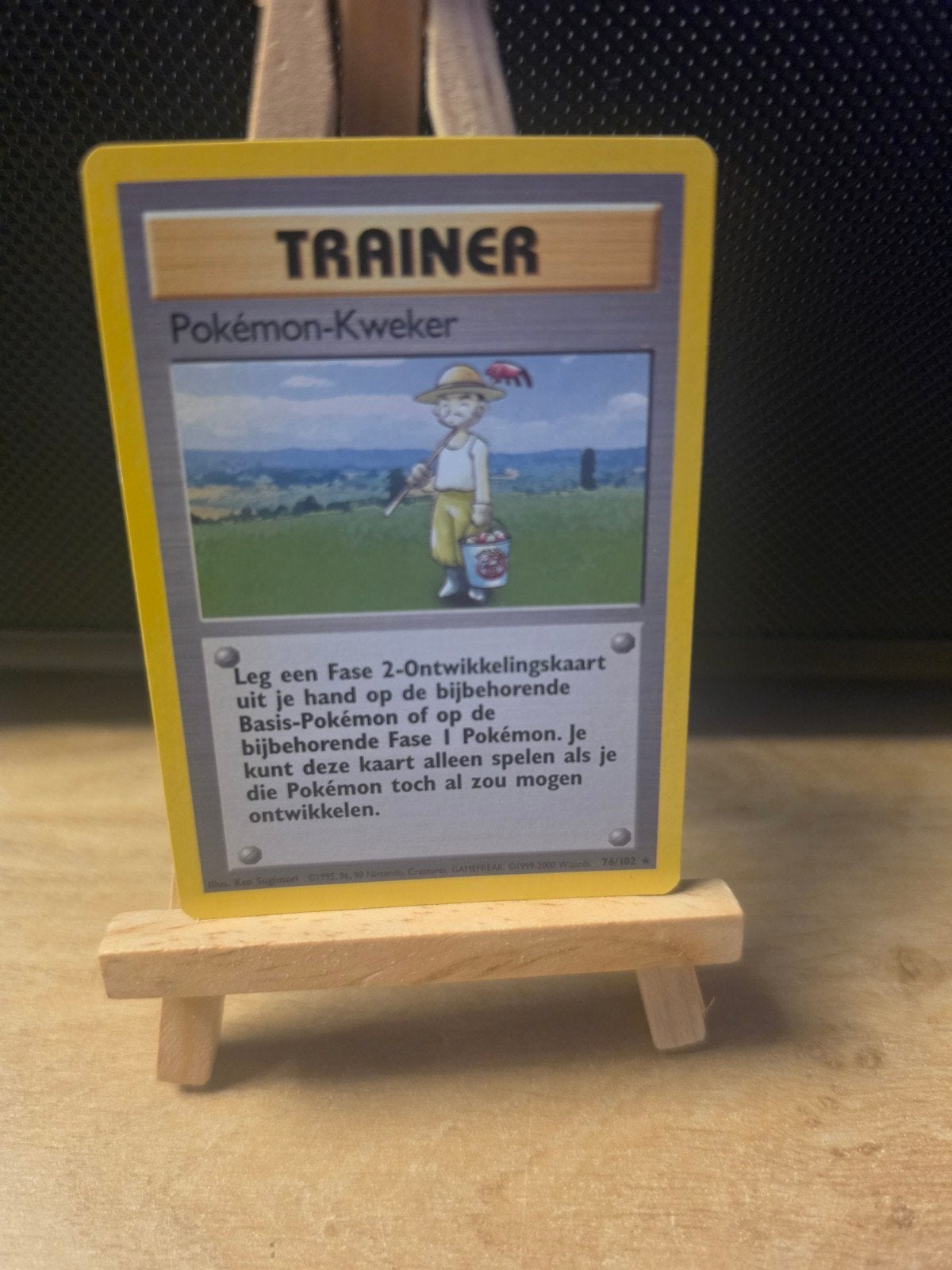 Pokemon kweker 76/102, Enlèvement