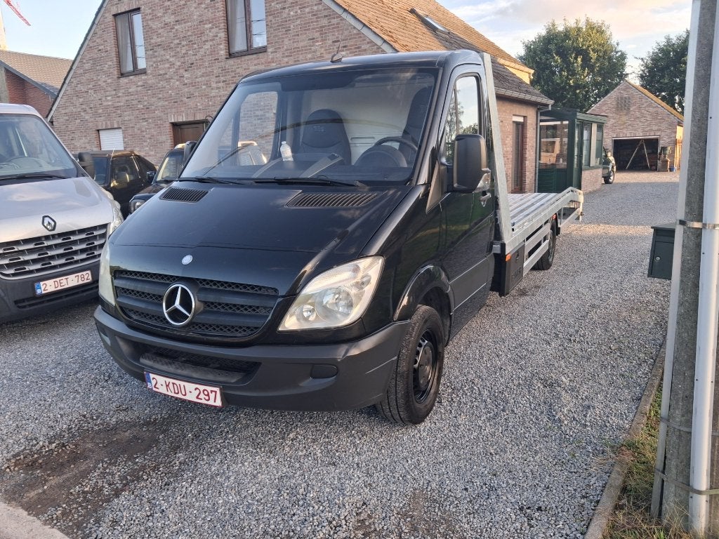 mercedes sprinter !!oprijwagen!! 102 000km!!! takelwagen, Autos, Cuir, Achat, Attache-remorque, Entreprise