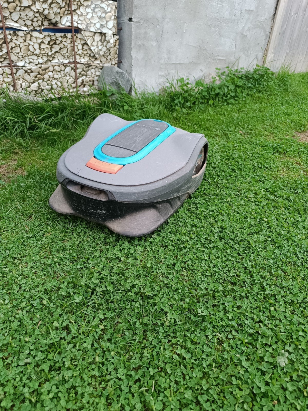 robot tondeuse Gardena SILENO 11ares, Ophalen of Verzenden, Gebruikt, 20 tot 25 cm, GARDENA