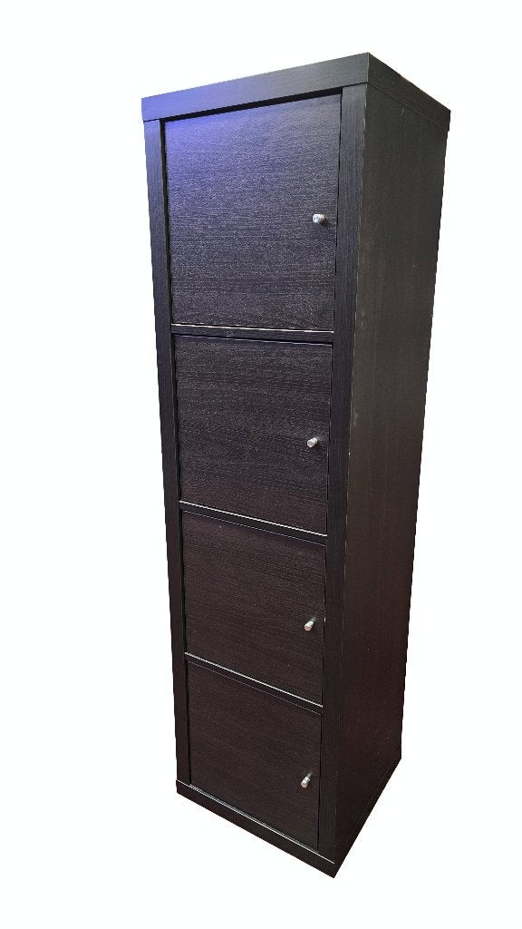 IKEA Kallax 42x147x30 met 4 deuren, Ophalen, Gebruikt