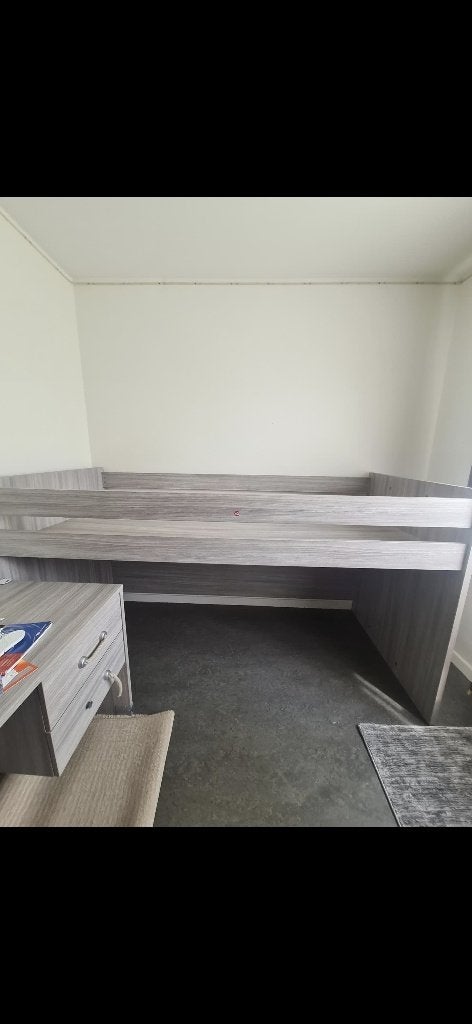 Verhoogde bed, Ophalen, Gebruikt, 90 cm, Eenpersoons