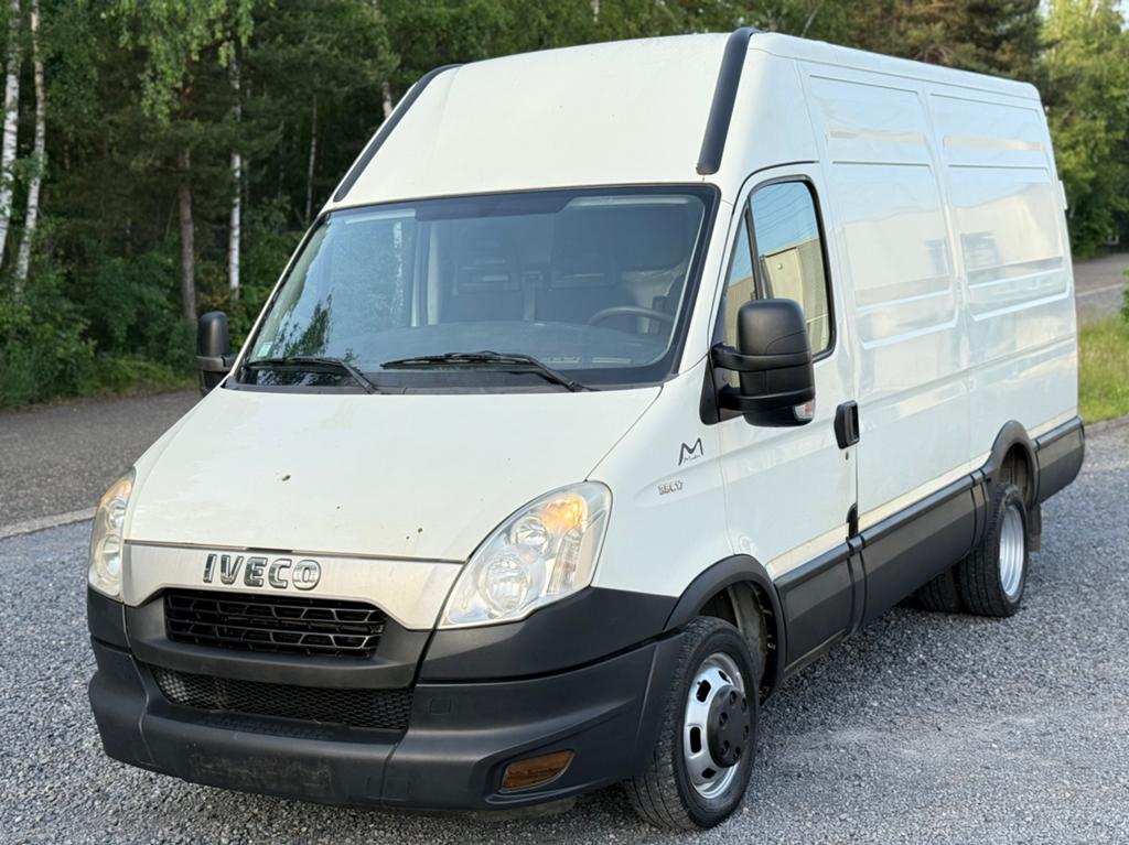 Iveco Daily 3.0HPI Dubbel Band Euro5b 3.5T Trekhaak Airco, Auto's, Euro 5, Iveco, Adaptieve lichten, Particulier
