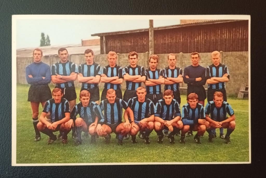 Oude postkaart FC BRUGGE, Verzamelen, Ophalen of Verzenden