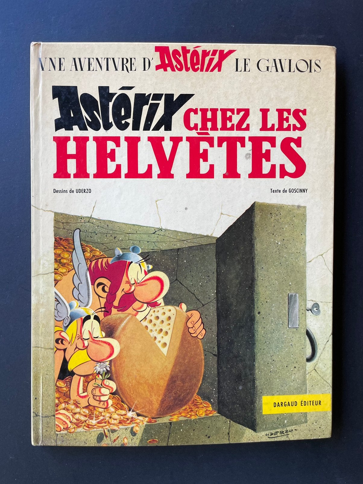 Astérix chez les Helvètes – Franse eerste uitgave (1970), Ophalen of Verzenden, Zo goed als nieuw