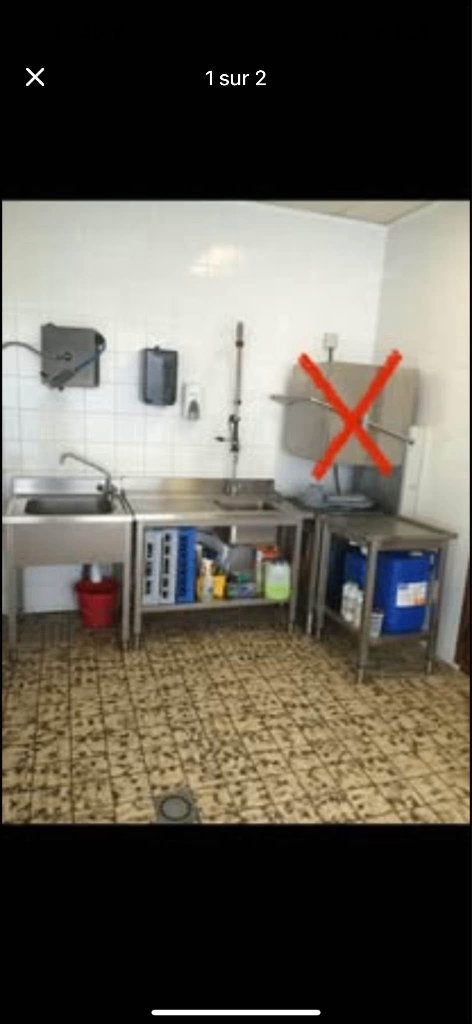 Horeca, Enlèvement, Utilisé, Laver et Sécher