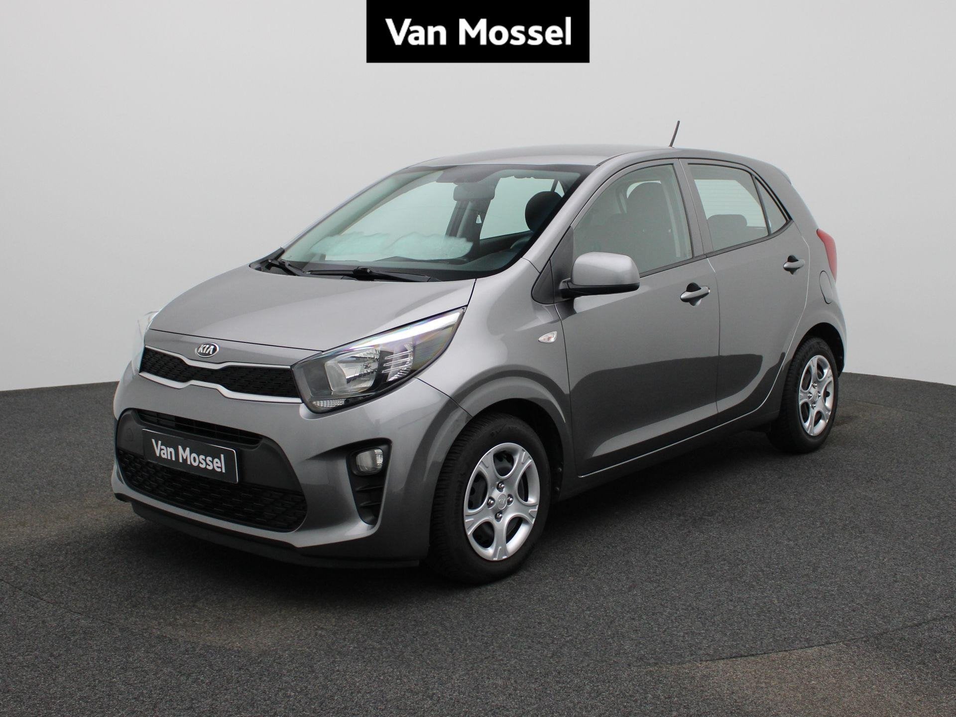 Kia Picanto Easy 1.0, Autos, Argent ou Gris, Entreprise, Volant multifonction, Boîte manuelle