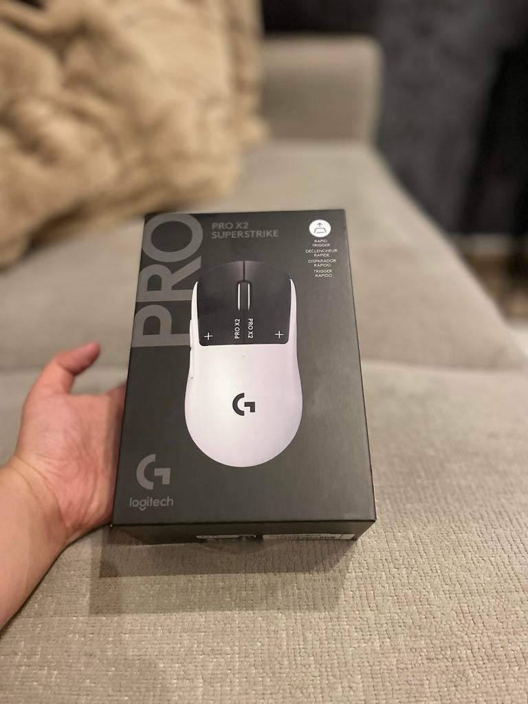 Logitech G PRO X2 SUPERSTRIKE, Computers en Software, Muizen, Ophalen, Rechtshandig, Muis, Logitech G