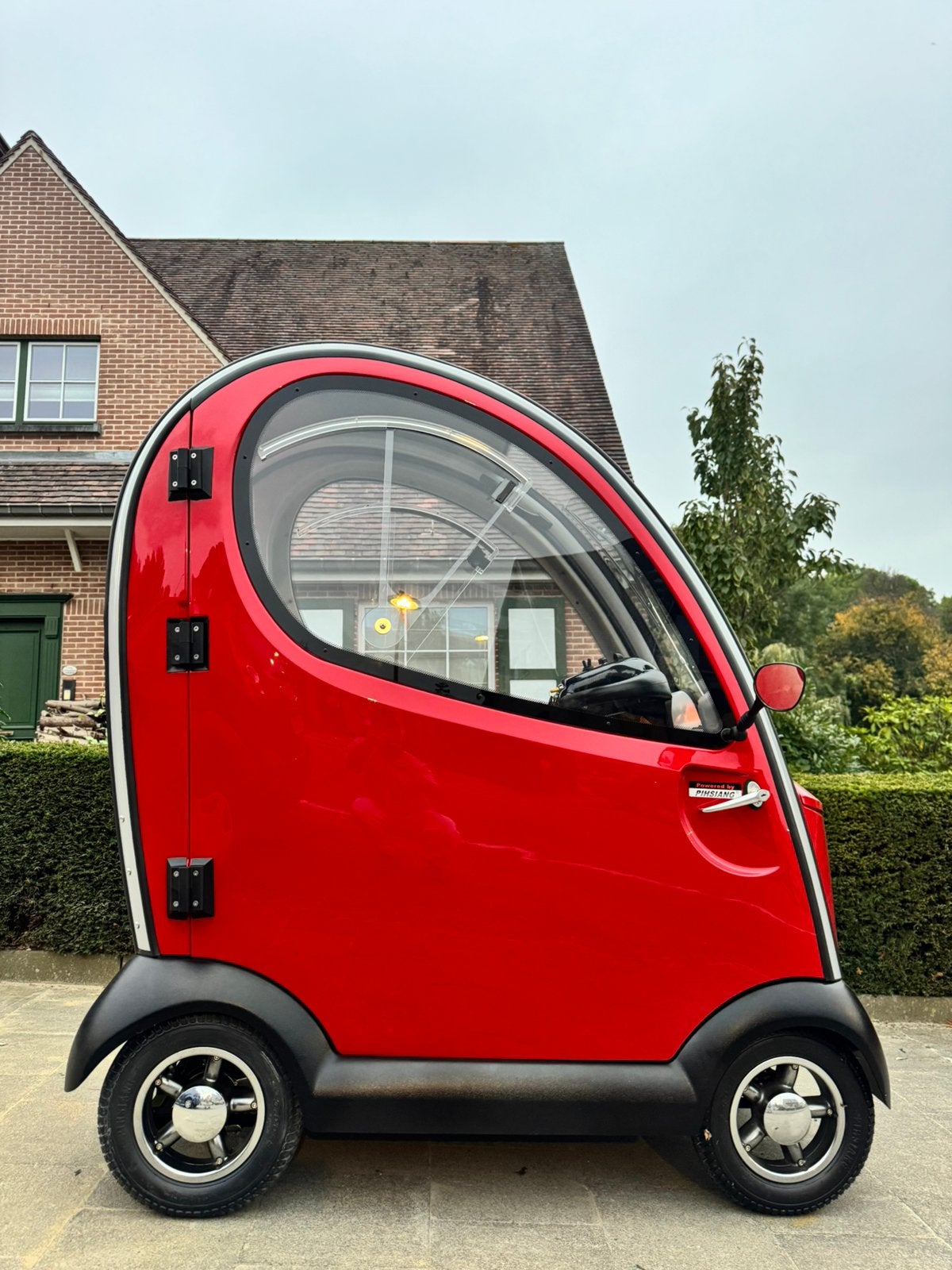 Scootmobiel Luxe Shoprider Voiturette électrique couvert, Enlèvement ou Envoi, Comme neuf