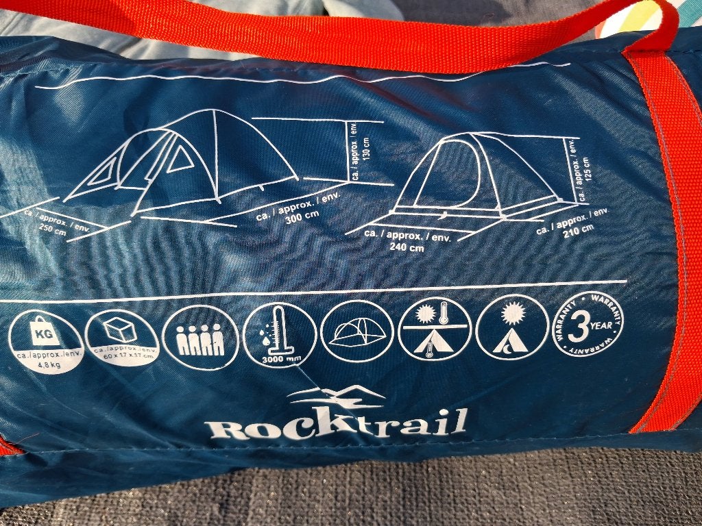 Tent, Ophalen, Gebruikt, Tot en met 3
