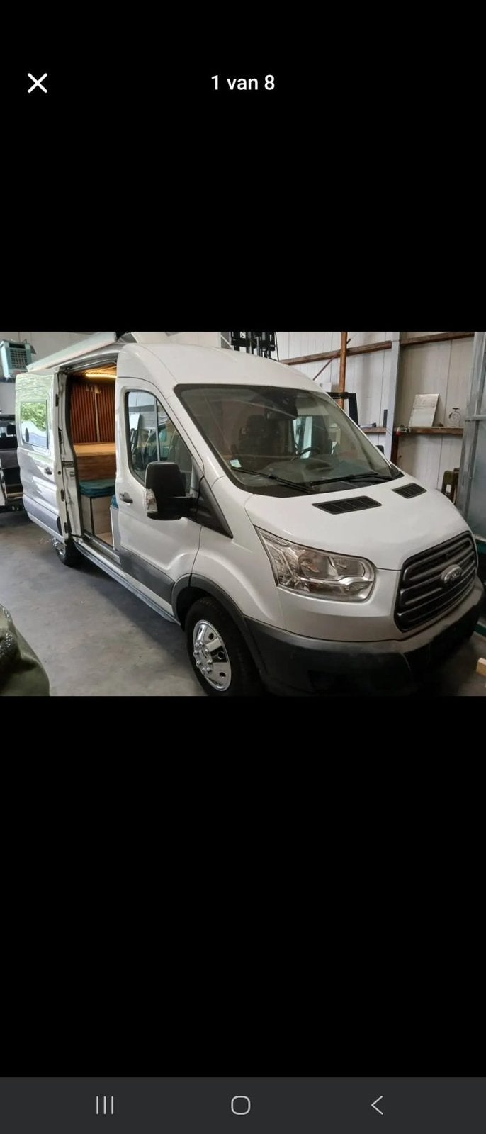 Campervan 23.000km orgineel!!, Caravans en Kamperen, Boiler, Particulier, Ford, Luifel