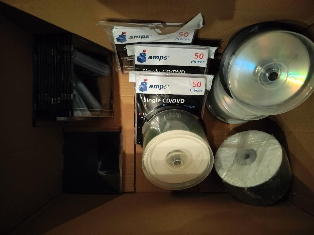 plus de 300 nouveaux CD et DVD inscriptibles et suppléments, Informatique & Logiciels, Disques enregistrables, Enlèvement ou Envoi