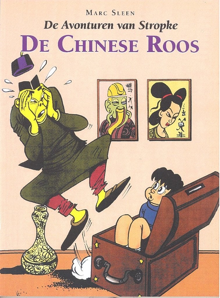 De avonturen van Stropke - De Chinese roos (Marc Sleen), Boeken, Stripverhalen, Marc Sleen, Eén stripboek, Ophalen of Verzenden