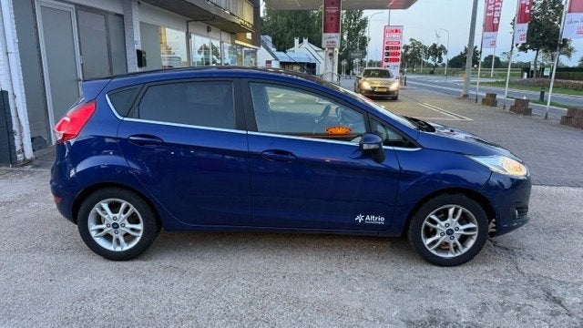 Ford Fiesta ECOBOOST BENZINE AUTOMAAT! KOOPJE!, Auto's, Automaat, Stof, Euro 6, Blauw