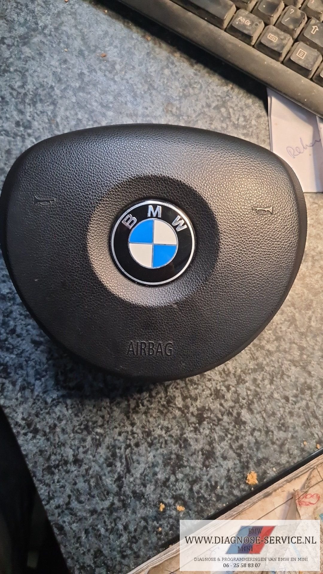 BMW E87 1er E90 3er serie sport stuurairbag  BMW 33676308205, Gebruikt, -, -, Ophalen of Verzenden