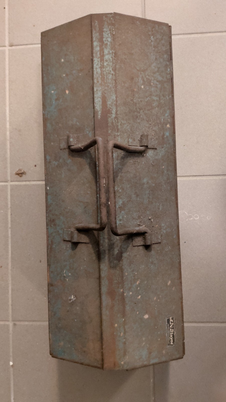 metalen werkkoffer + inhoud, Ophalen, Gebruikt