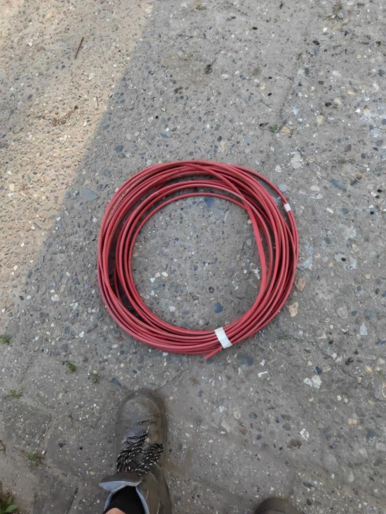 Verwarmingsdraad, heat draad / kabel, elektrische tracing, Doe-het-zelf en Bouw, Ophalen, Gebruikt, Kabel of Snoer