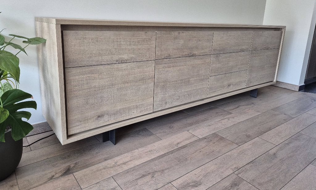 Dressoir (zo goed als nieuw), Ophalen, Industrieel - landelijk, Eikenhout, Zo goed als nieuw