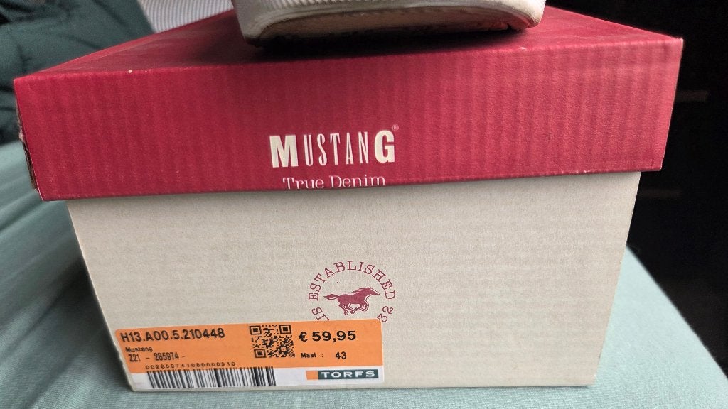 MUSTANG Sneakers laag in Wit (heren), Wit, Nieuw, Ophalen of Verzenden, Mustang