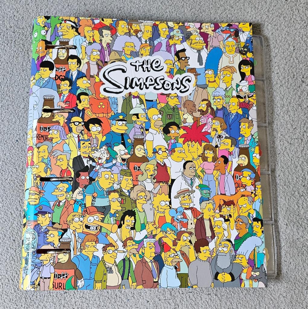 Simpsons croky flippo map, Ophalen of Verzenden, Verzameling, Met verzamelmap(pen)