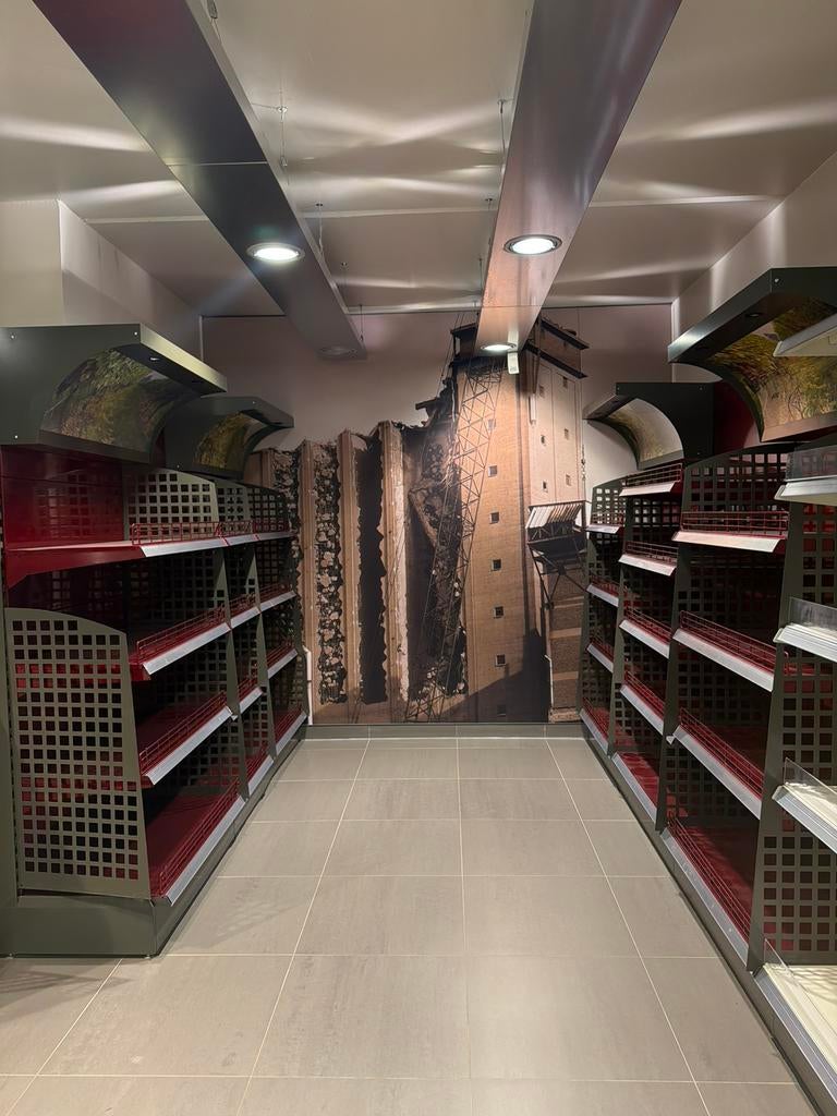 Professionele Wijnrekken / Winkelstellingen  (6 stuks), Ophalen