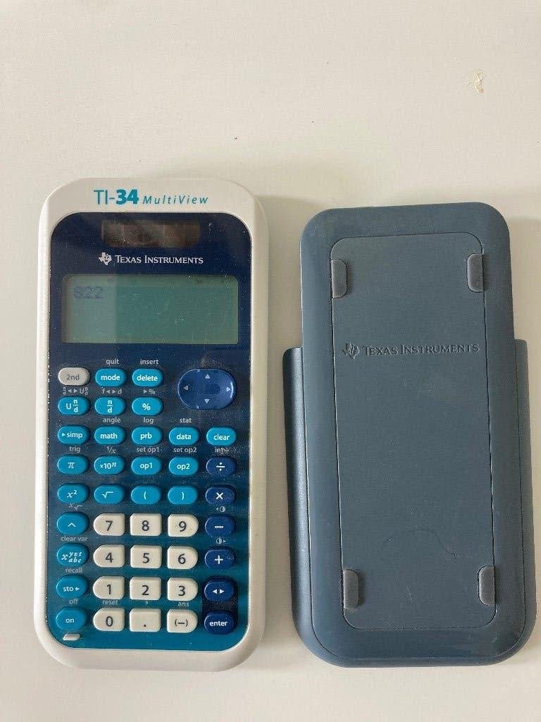 rekenmachine TI-34 Taxas Instruments, Diversen, Rekenmachines, Ophalen, Zo goed als nieuw