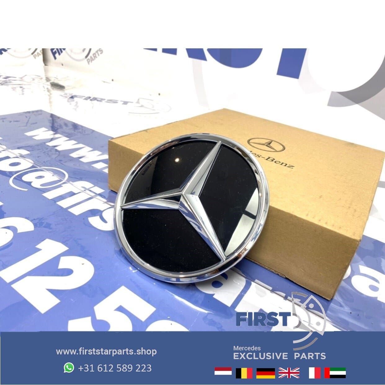 2021-2024 AMG GRIL STER CHROOM W206 W253 W167 W463 W213 X290, Gebruikt, -, Ophalen of Verzenden, -