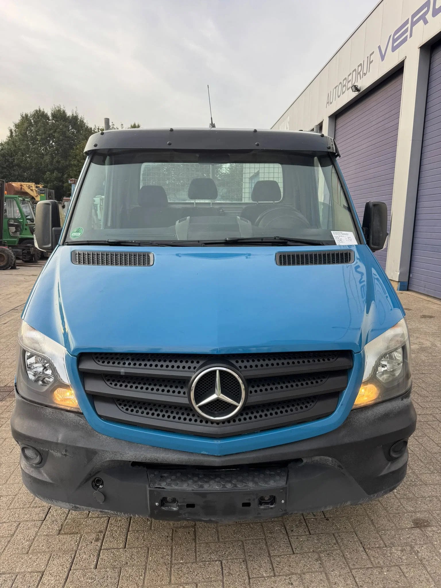Mercedes-Benz Sprinter 313 *EURO 5-AIRCO* (bj 2014), Auto's, Euro 5, Gebruikt, Blauw, Mercedes-Benz