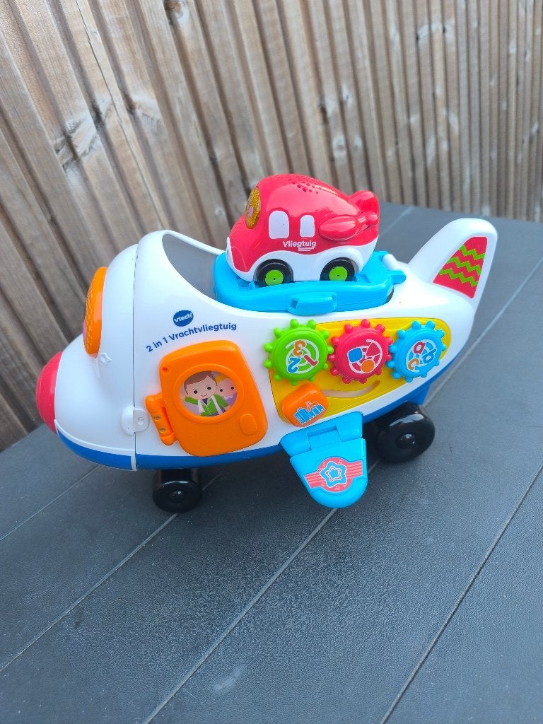 VTech toet toet vliegtuig, Ophalen, Zo goed als nieuw