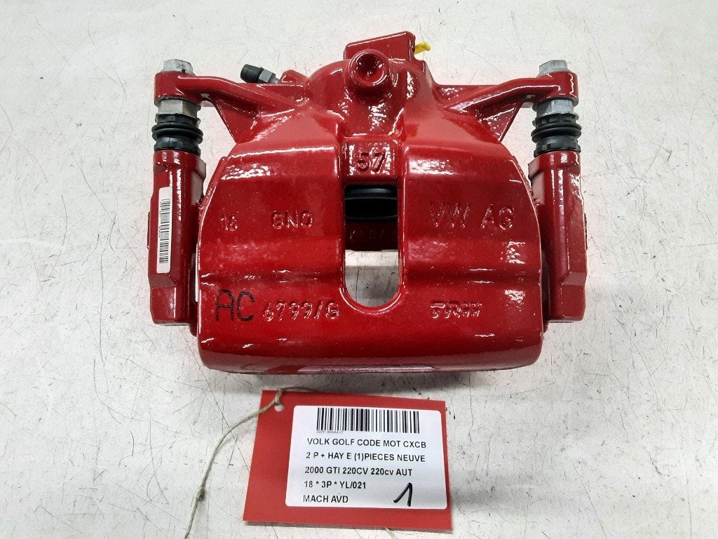 ETRIER DE FREIN AVANT DROIT Golf VII (AUA) (5Q0106DR), Autos : Pièces & Accessoires, Volkswagen, Mevr. I. Hauben, Utilisé, Rue de l'Espoir 34 34
4030  GRIVEGNÉE, BE