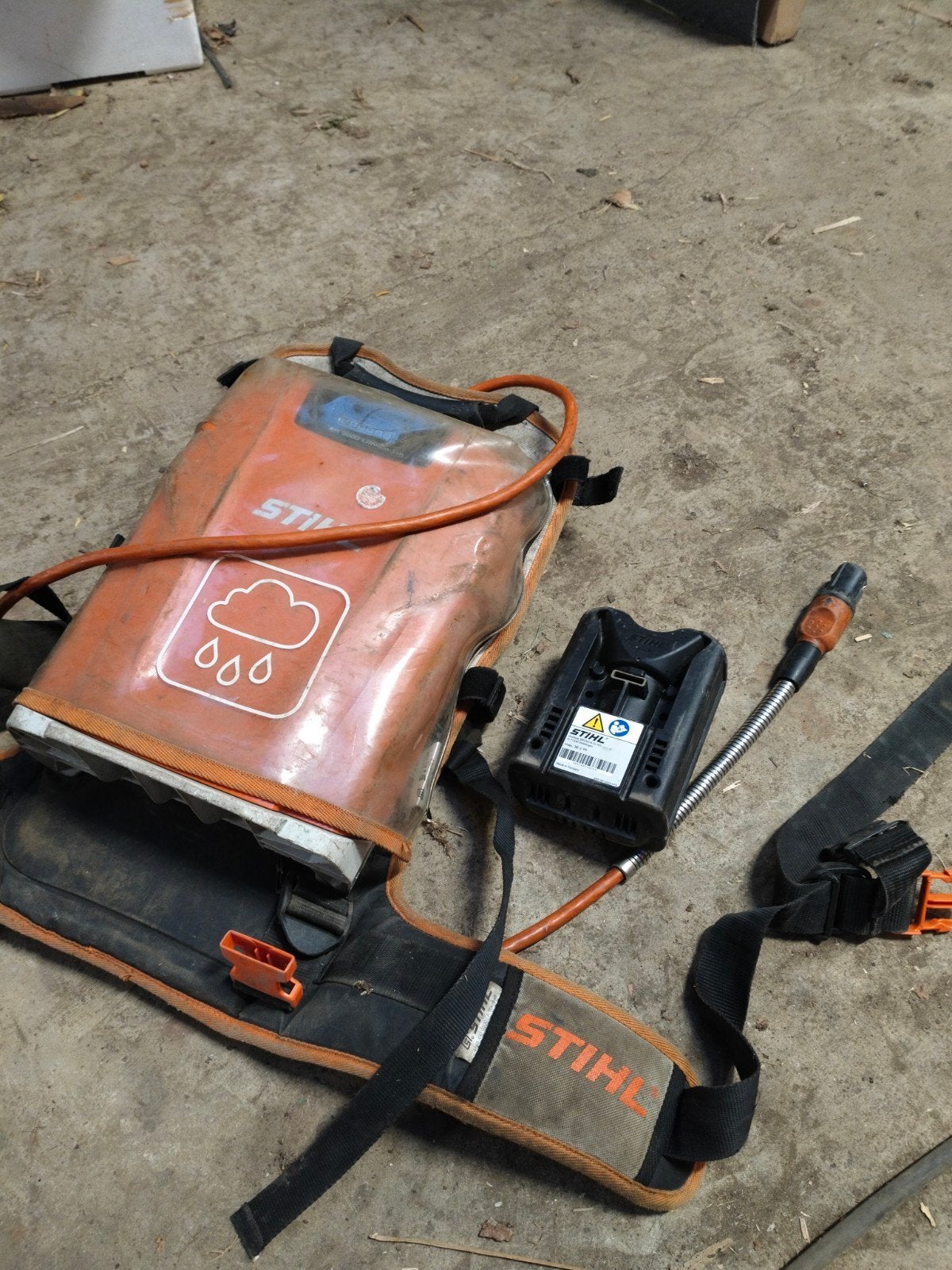 Stihl ar 3000 accu, Enlèvement