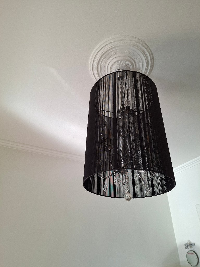 Prachtige kroonluchter (2 stuks beschikbaar), Huis en Inrichting, Lampen | Kroonluchters, Ophalen, Zo goed als nieuw, Metaal