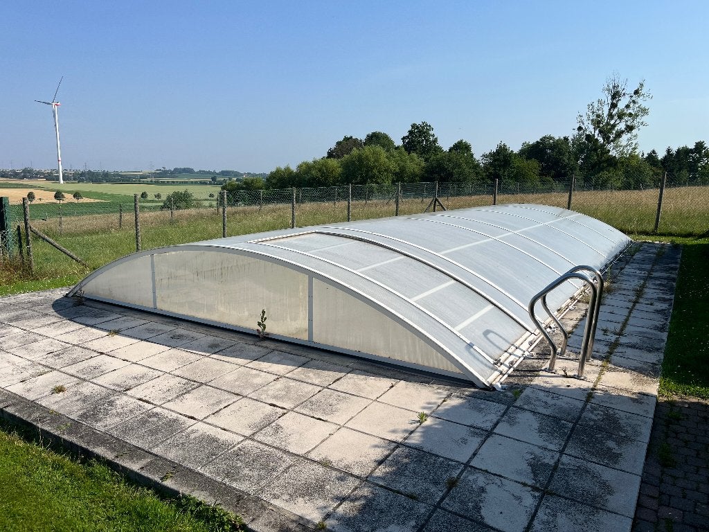 Zwembadoverkapping zwembad 11x5 m, Tuin en Terras, Zwembad-toebehoren, Ophalen, Gebruikt, Overige typen