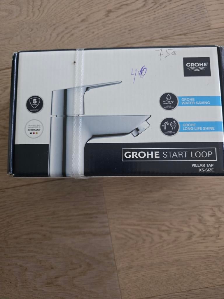 Robinet grohe, Enlèvement ou Envoi, Neuf, Chrome, Lavabo
