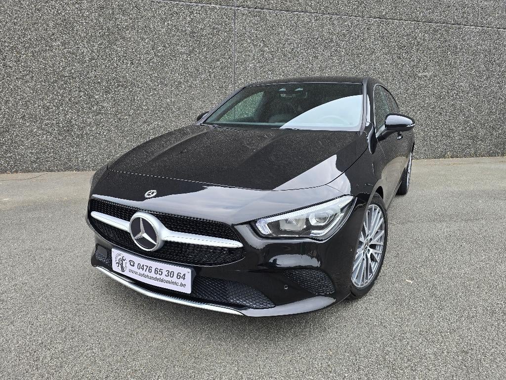 Mercedes-Benz CLA 180 d Business Solution AIRCO/PDC+CAM./GPS, Auto's, Mercedes-Benz, CLA, 4 cilinders, Leder en Stof, Zwart