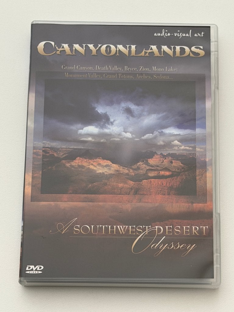 Canyonland - A Southwest Desert Odyssey (DVD), Tous les âges, Enlèvement ou Envoi, Utilisé, Nature