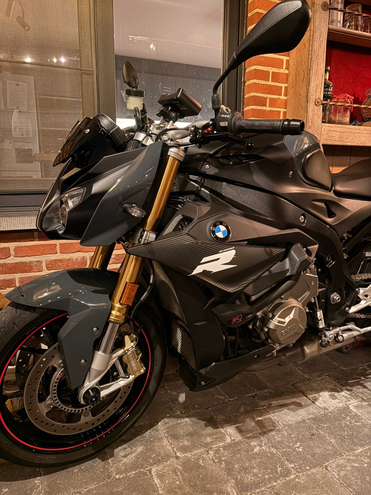 BMW S1000R 2017 met 16.400km, 4 cilinders, Motorrijbewijs A, Handvatverwarming, Handgeschakeld