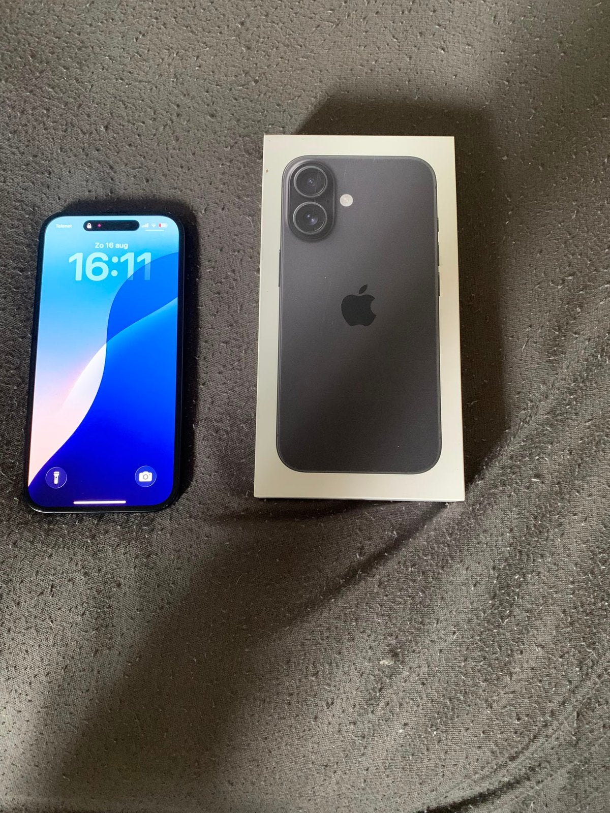 Iphone 16 - 128GB, Telecommunicatie, Mobiele telefoons | Apple iPhone, Ophalen, Zo goed als nieuw, IPhone 16