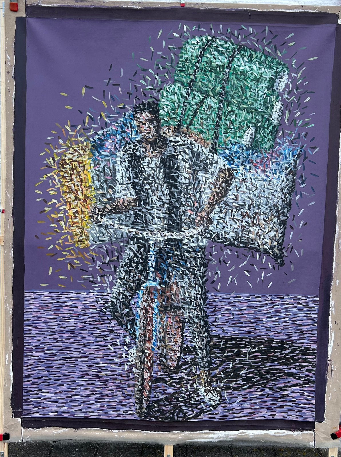 Art africain contemporain., Enlèvement
