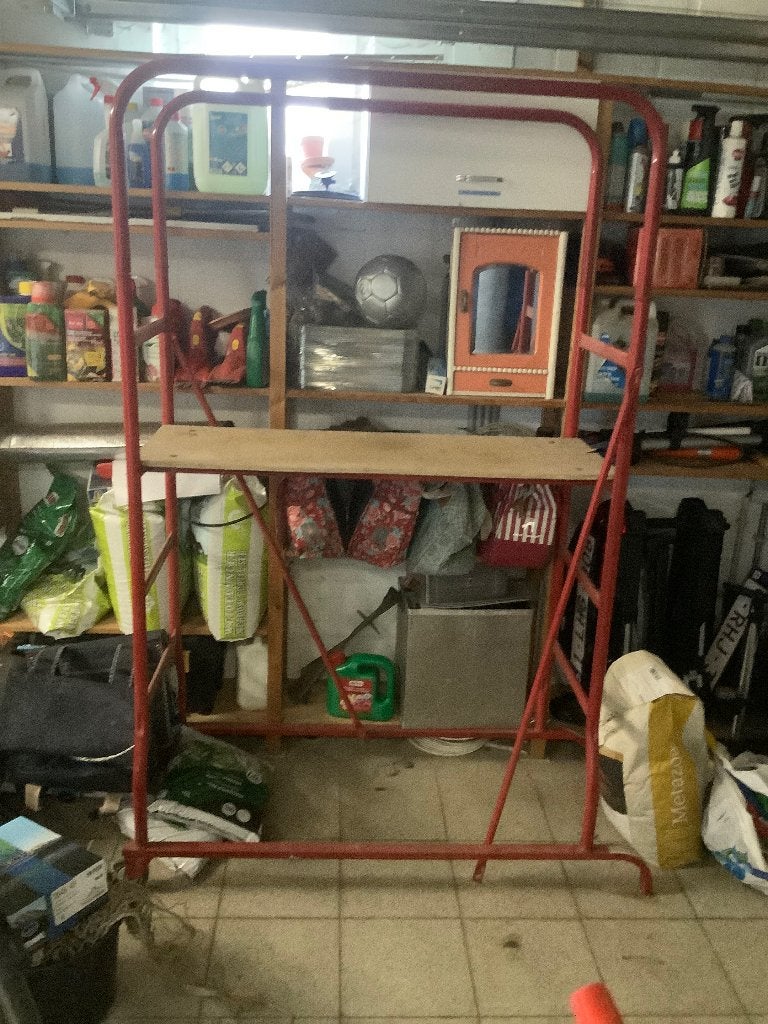 Stelling voor binnen, Doe-het-zelf en Bouw, Ophalen, Zo goed als nieuw, Rolsteiger of Kamersteiger, Minder dan 2 meter