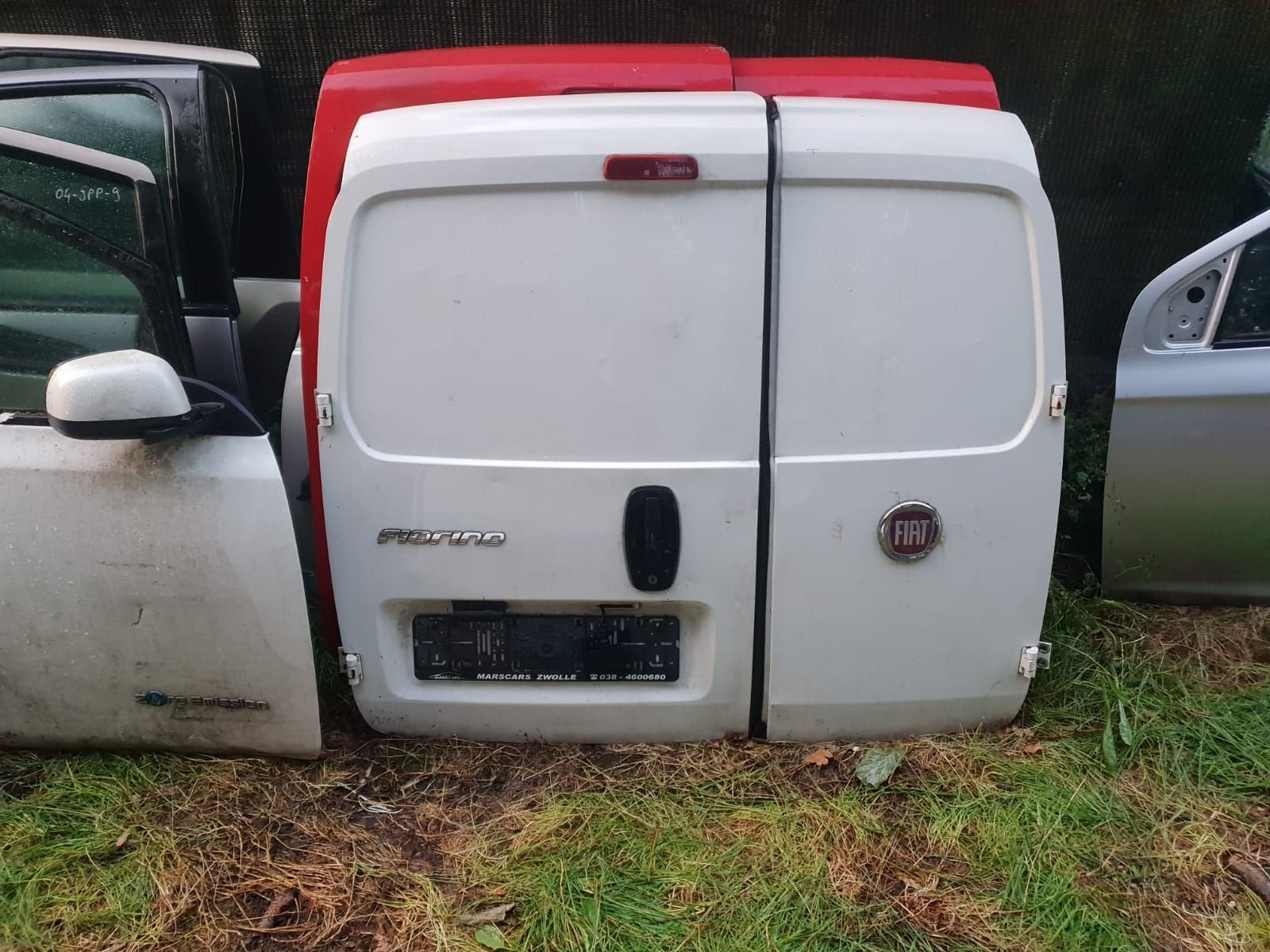 FIAT FIORINO ACHTER PORTIEREN  BJ 2007 TOT 2014, Autos : Pièces & Accessoires, Arrière, -, Haillon arrière, Utilisé