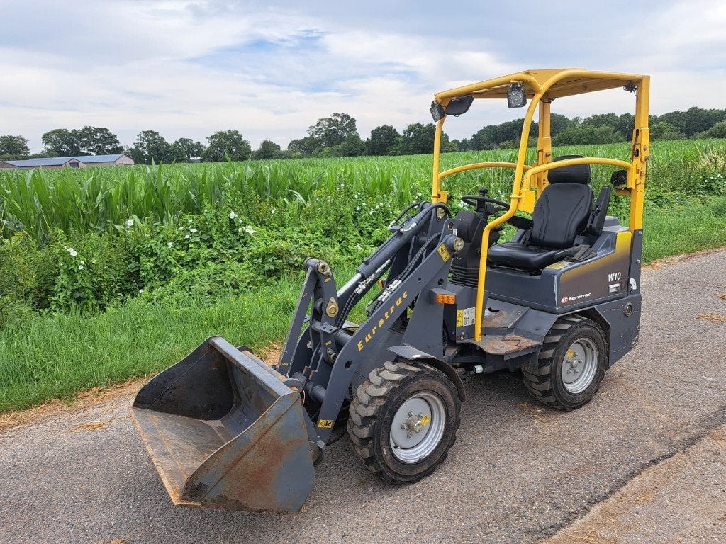 Eurotrac W10 - Kniklader, Ophalen
