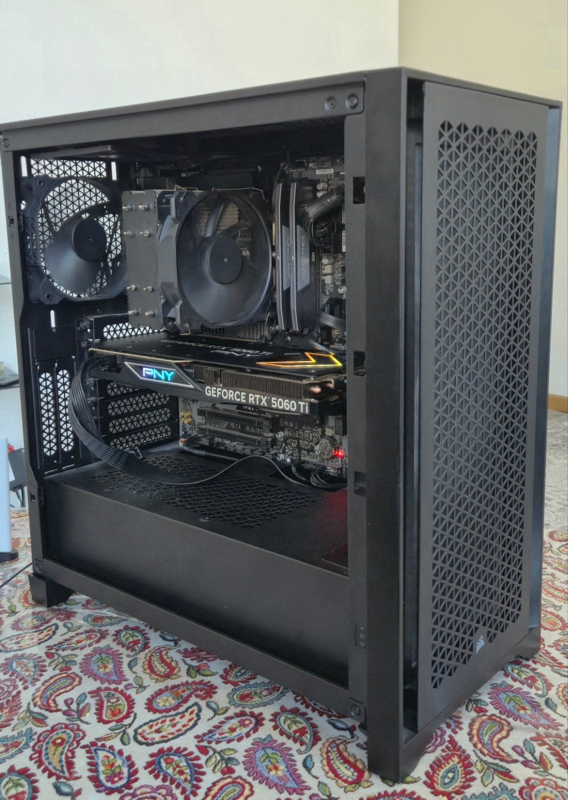 Gaming Pc - 5060 ti 16gb / 32gb ddr5 / i5 14400, Computers en Software, Desktop Pc's, Zo goed als nieuw, 4 Ghz of meer, SSD, 32 GB
