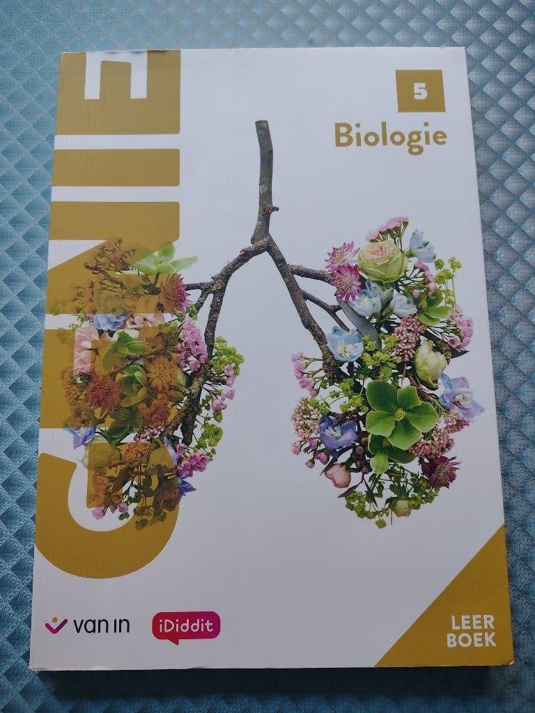 schoolboek GENIE Biologie 5, Ophalen of Verzenden, Zo goed als nieuw, ASO, Biologie