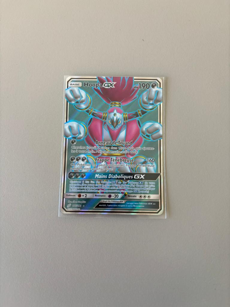 Carte pokemon Hoopa GX, Ophalen of Verzenden, Zo goed als nieuw