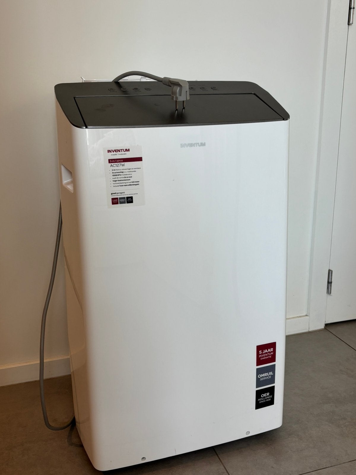 Mobiele airco Inventum ac 127 wset, Electroménager, Enlèvement, Comme neuf