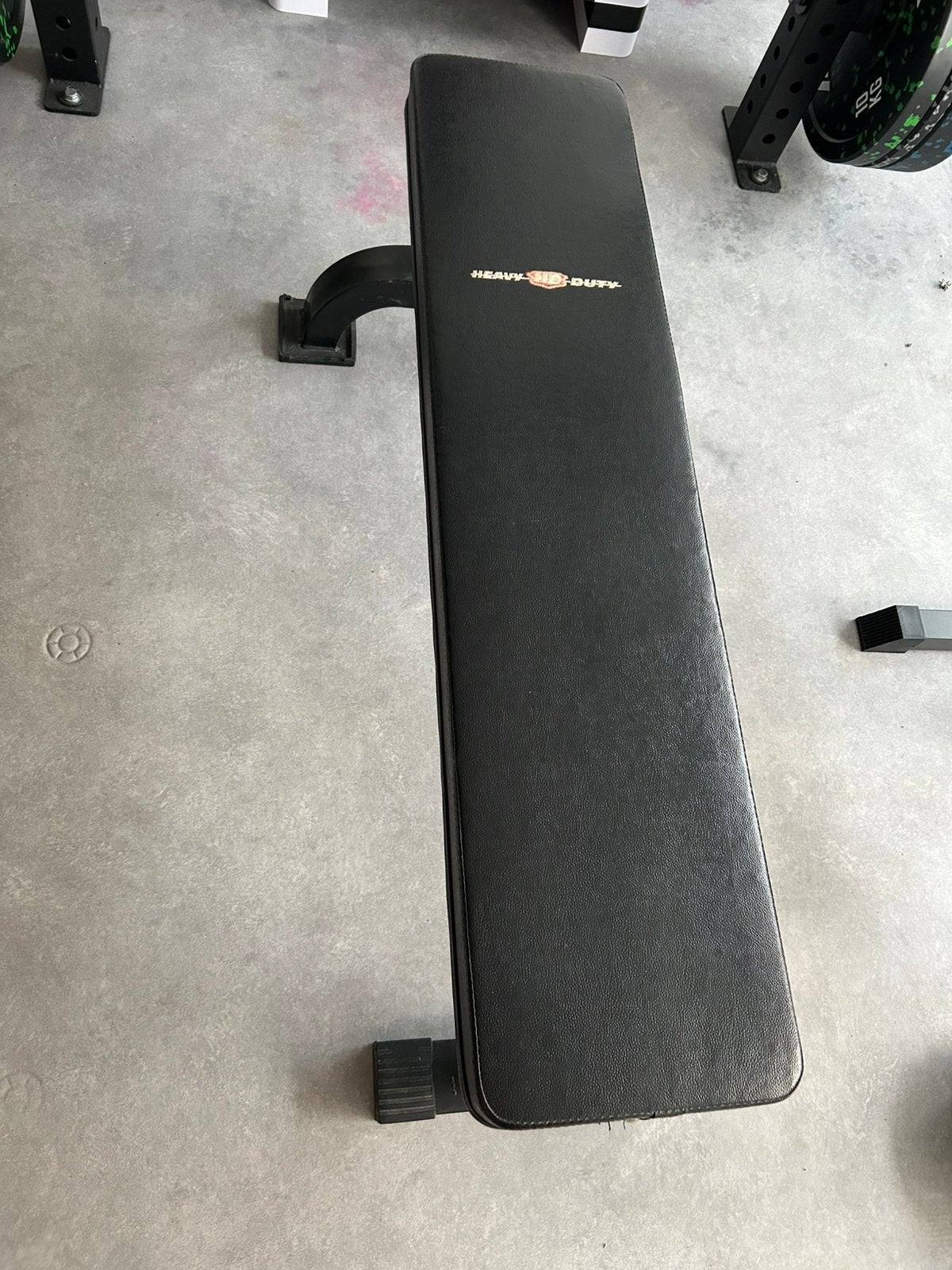 Flat bench, Sport en Fitness, Ophalen, Zo goed als nieuw
